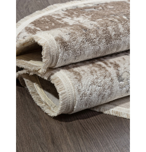 Ковер MARMARIS 26925A GRY / D.BEIGE Овал 