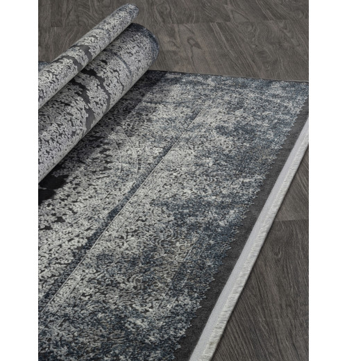 Ковер MARSEL 00066 ANTHRACITE / BLUE Прямоугольник 