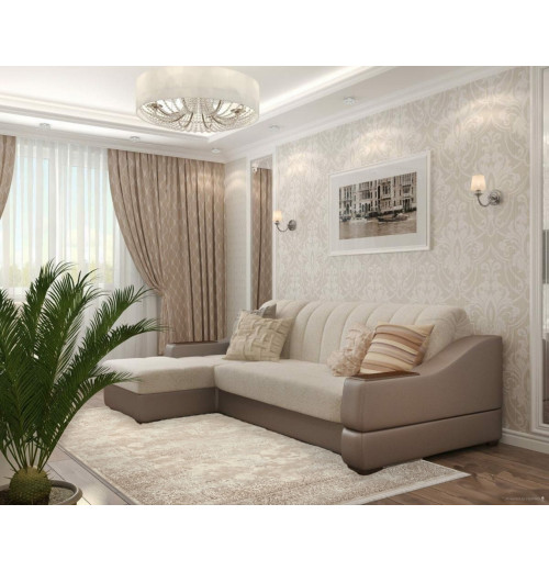 Ковер MIKONOS F569AC CREAM / KAHVE Прямоугольник 