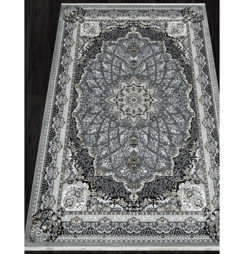 Ковер MIRAY O1463 091 BLACK Прямоугольник 