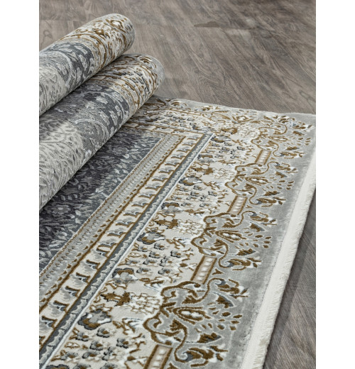 Ковер MIRAY O1464 096 GREY Прямоугольник 