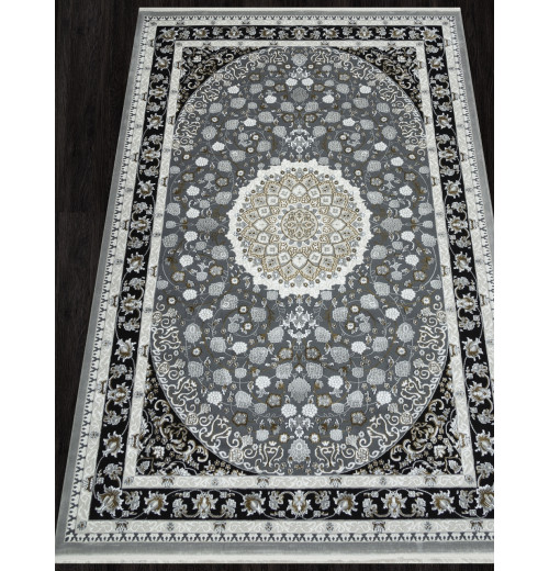 Ковер MIRAY O1467 090 BLACK Прямоугольник 