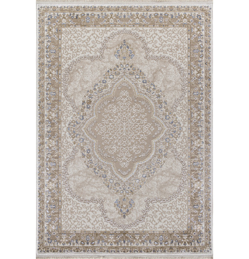 Ковер MOSSO 27226A BEIGE / BLUE Прямоугольник 