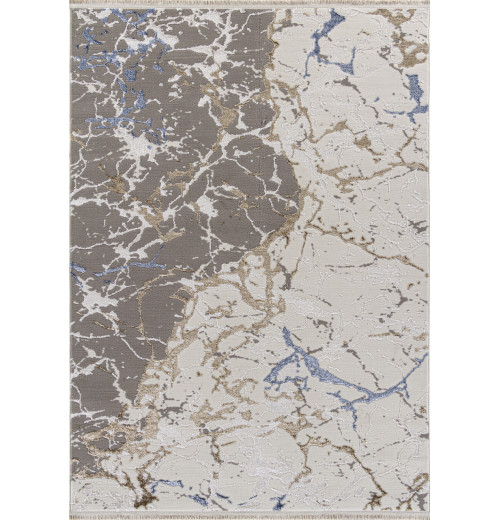 Ковер MOSSO 27231A GRY / BLUE Прямоугольник 