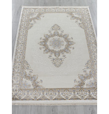 Ковер MOSSO 27236A CREAM / BLUE Прямоугольник