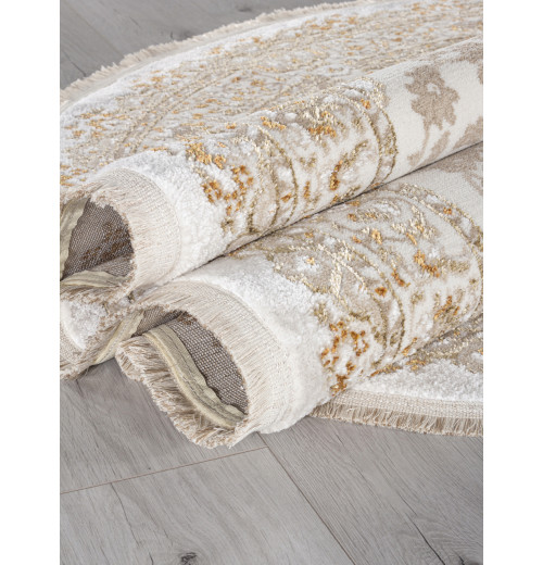 Ковер MOSSO 27239A CREAM / BEIGE Овал 