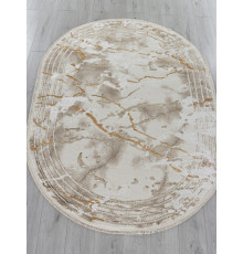 Ковер MOSSO 27243A CREAM / BEIGE Овал