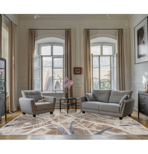Ковер MOSSO 27248A CREAM / BEIGE Прямоугольник 