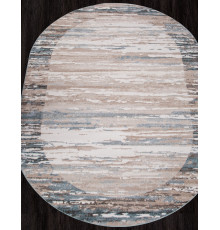 Ковер NATUREL D983 BEIGE-BLUE Овал