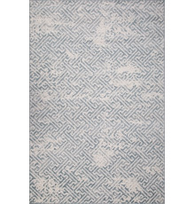 Ковер NATUREL D993 CREAM-BLUE Прямоугольник
