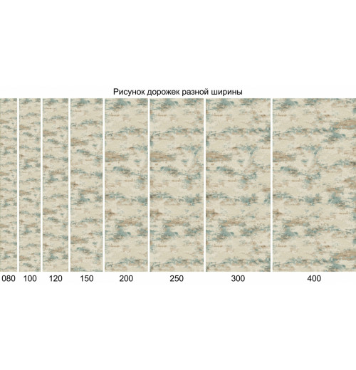 NATUREL D994 BEIGE-BLUE Дорожка 