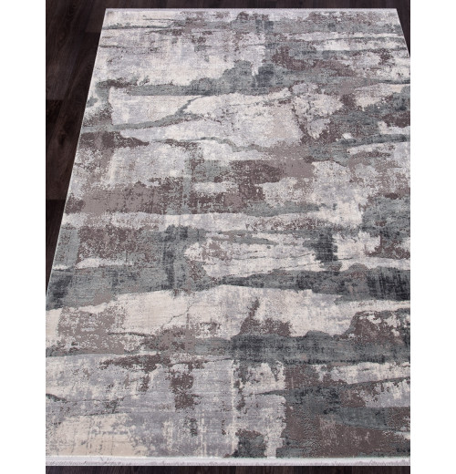 Ковер OLIMPOS M412A CREAM / D.GRAY Прямоугольник 