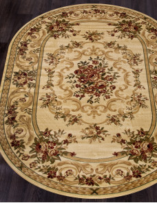 Ковер OLYMPOS d057 CREAM Овал