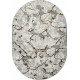 Ковер PALERMO F289 GRAY-GREEN Овал 