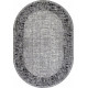 Ковер PALERMO F292 DARK GRAY Овал 