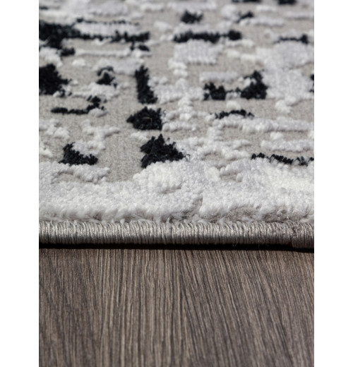 Ковер PALERMO F292 DARK GRAY Овал 