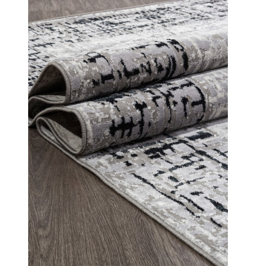Ковер PALERMO F292 DARK GRAY Прямоугольник 