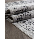 Ковер PALERMO F292 DARK GRAY Прямоугольник 