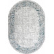 Ковер PALERMO F292 GRAY Овал 