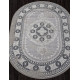 Ковер PALERMO G001 DARK GRAY Овал 