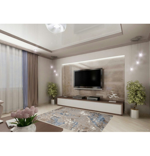 Ковер PARADIZE 00085A L.BLUE / BEIGE Прямоугольник 