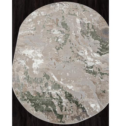 Ковер PARADIZE 00085A L.GREEN / BEIGE Овал 
