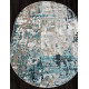 Ковер PARADIZE 01632A GREY / TURQUOISE Овал 