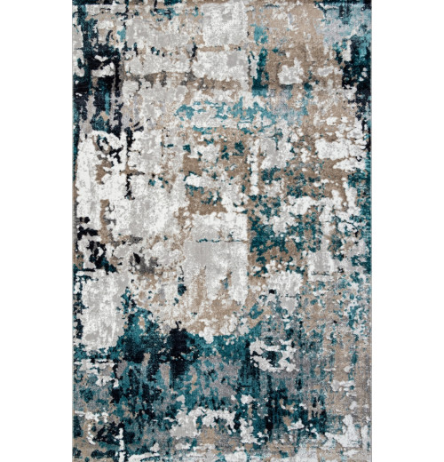 Ковер PARADIZE 01632A GREY / TURQUOISE Прямоугольник 