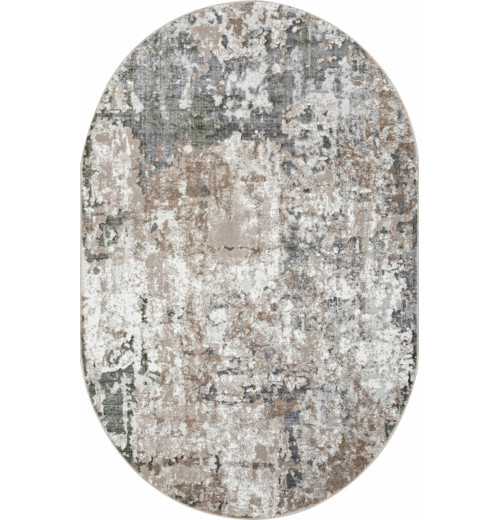 Ковер PARADIZE 01632A L.GREEN / BEIGE Овал 