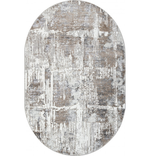Ковер PARADIZE 06735B CREAM HB / GREY Овал 
