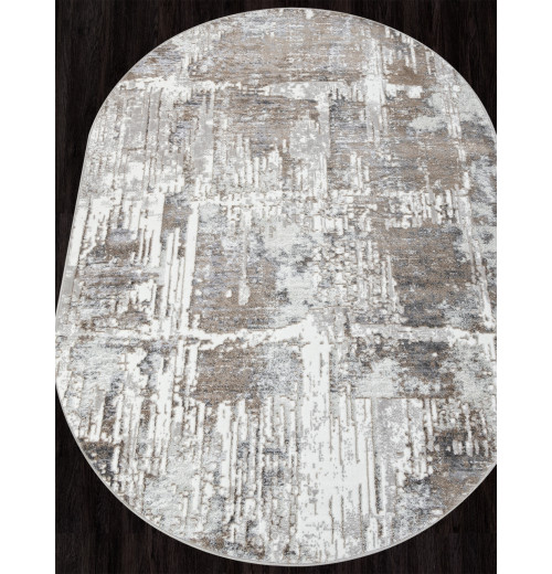 Ковер PARADIZE 06735B CREAM HB / GREY Овал 