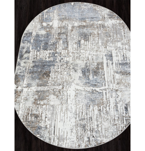 Ковер PARADIZE 06735B L.BLUE / GREY Овал 