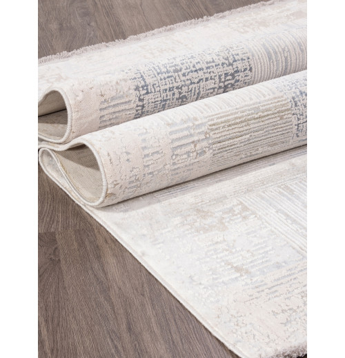 Ковер PERLA C558AC BEIGE / GREY Прямоугольник 