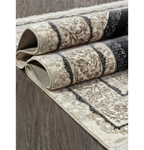 Ковер POMPEI N2136A CREAM / D.GREY Прямоугольник 