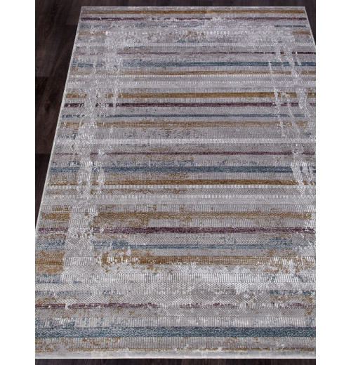 Ковер QUANTUM 03003G GREY / GREY Прямоугольник 
