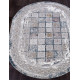 Ковер QUANTUM 03004G GREY / GREY Овал 