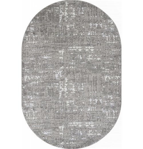 Ковер RICHI 8667 GRAY-CREAM Овал 