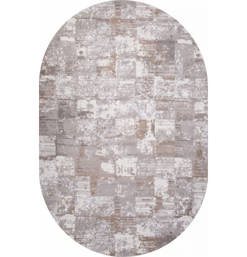 Ковер RICHI 8673 GRAY Овал 