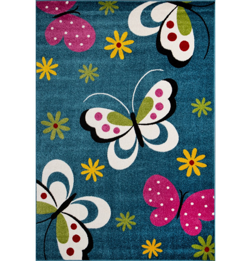 Ковер RIO 0772 BLUE Прямоугольник 