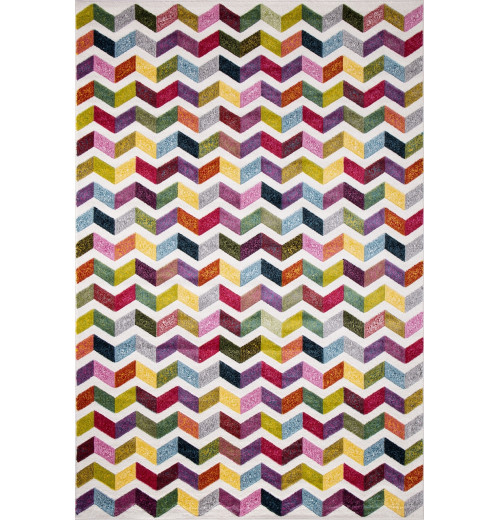 Ковер RIO C056 MULTICOLOR-GRAY Прямоугольник 