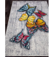 Ковер RIO C064 GRAY-MULTICOLOR Прямоугольник