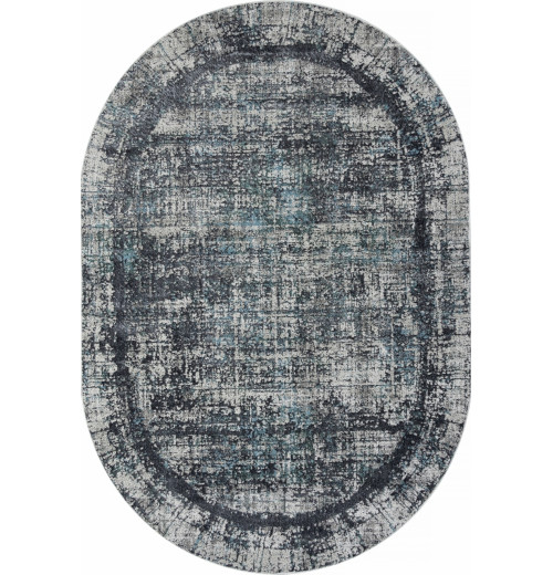 Ковер SAFARI 02467H BLUE / GREY Овал 