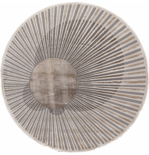 Ковер SAFIR 00837C GREY / BROWN Круг 
