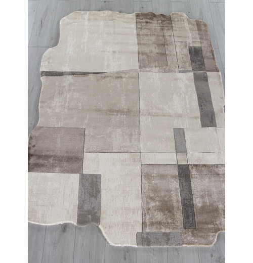 Ковер SAFIR 00838C GREY / BROWN Прямоугольник 