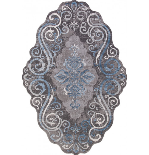 Ковер SAFIR 00858T BLUE / BLUE Прямоугольник 