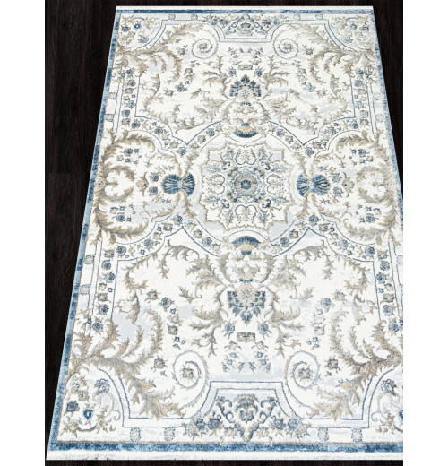 Ковер SAHARA 00765A D.BLUE FDY / CREAM HB Прямоугольник 