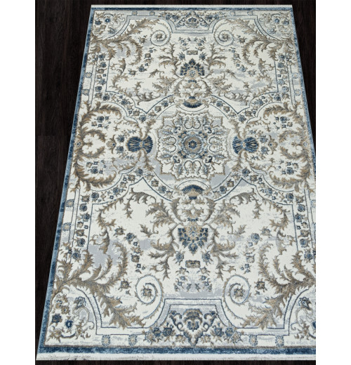 Ковер SAHARA 00765A D.BLUE FDY / CREAM HB Прямоугольник 