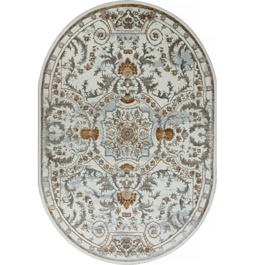 Ковер SAHARA 00765A GOLD FDY / CREAM HB Овал 