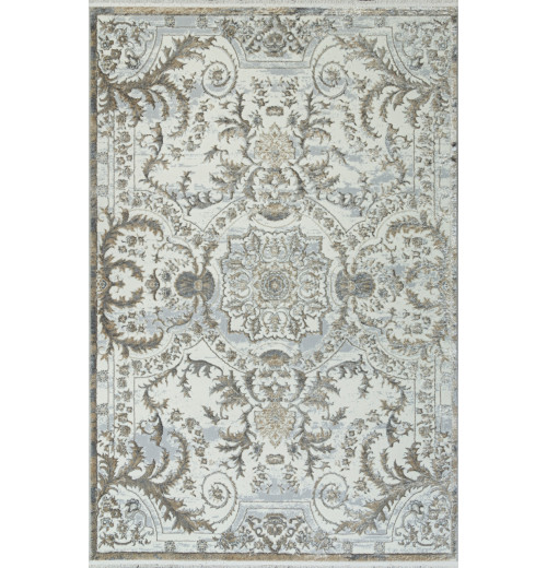 Ковер SAHARA 00765A GREY FDY / CREAM HB Прямоугольник 