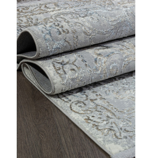 Ковер SAHARA 00766A GREY HB / L.BLUE FDY Прямоугольник 